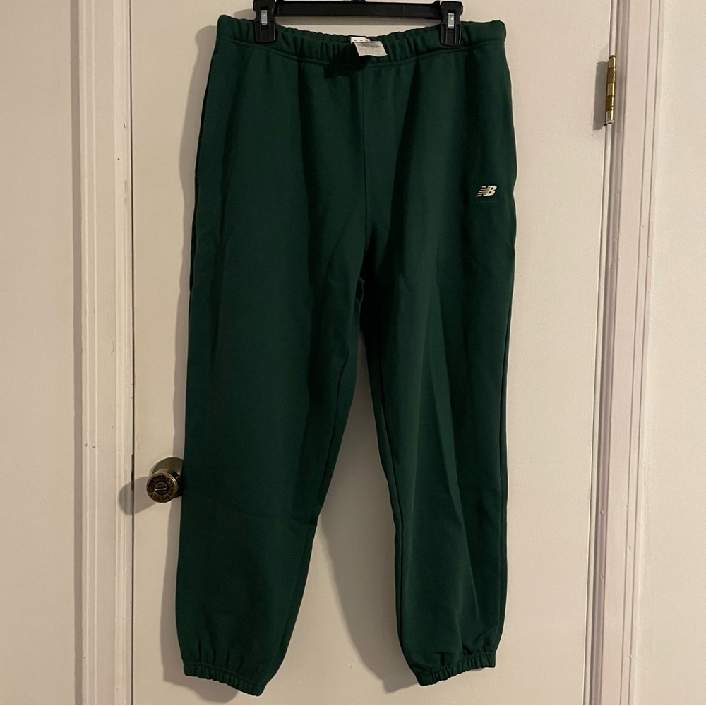 New Balance Deep Green Joggers - Picture 3 of 11